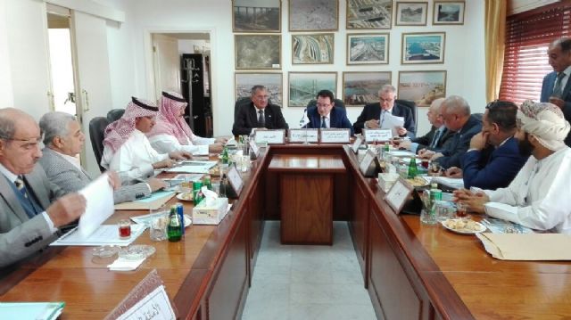عقد اجتماعات الدورة التاسعة والخمسون لمجلس ادارة الاتحاد في عمان انتخاب السيد حداد رئيساً للاتحاد العربي للنقل البري